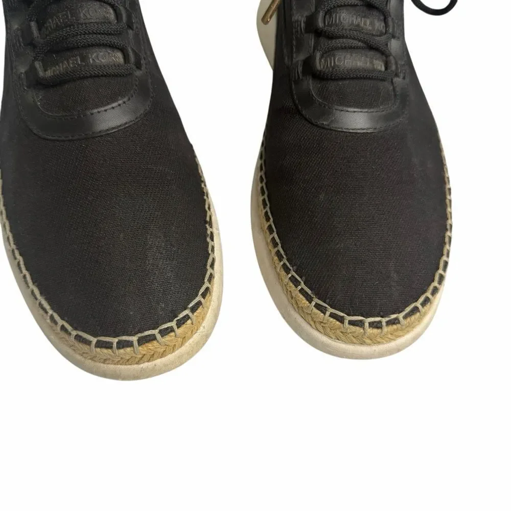 Michael Kors Finch Canvas and Leather sneakers